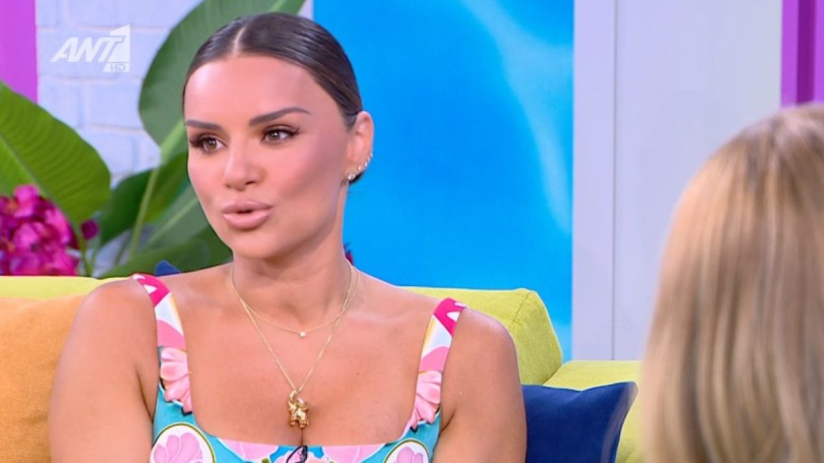 Η Ελένη Τσολάκη στο Καλοκαίρι Παρέα