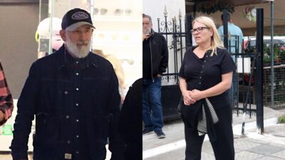 Ο Πέτρος Φιλιππίδης και η Μαριάννα Τουμασάτου