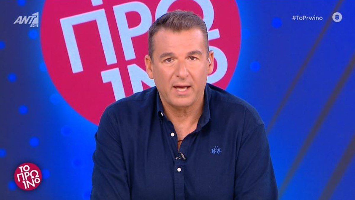 Ο Γιώργος Λιάγκας στο Πρωινό