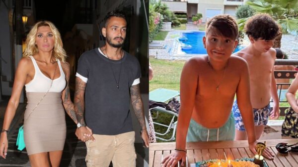 Ο Σάββας Γκέντσογλου, η Αγγελική Ηλιάδη και ο γιος τους, Βασίλης