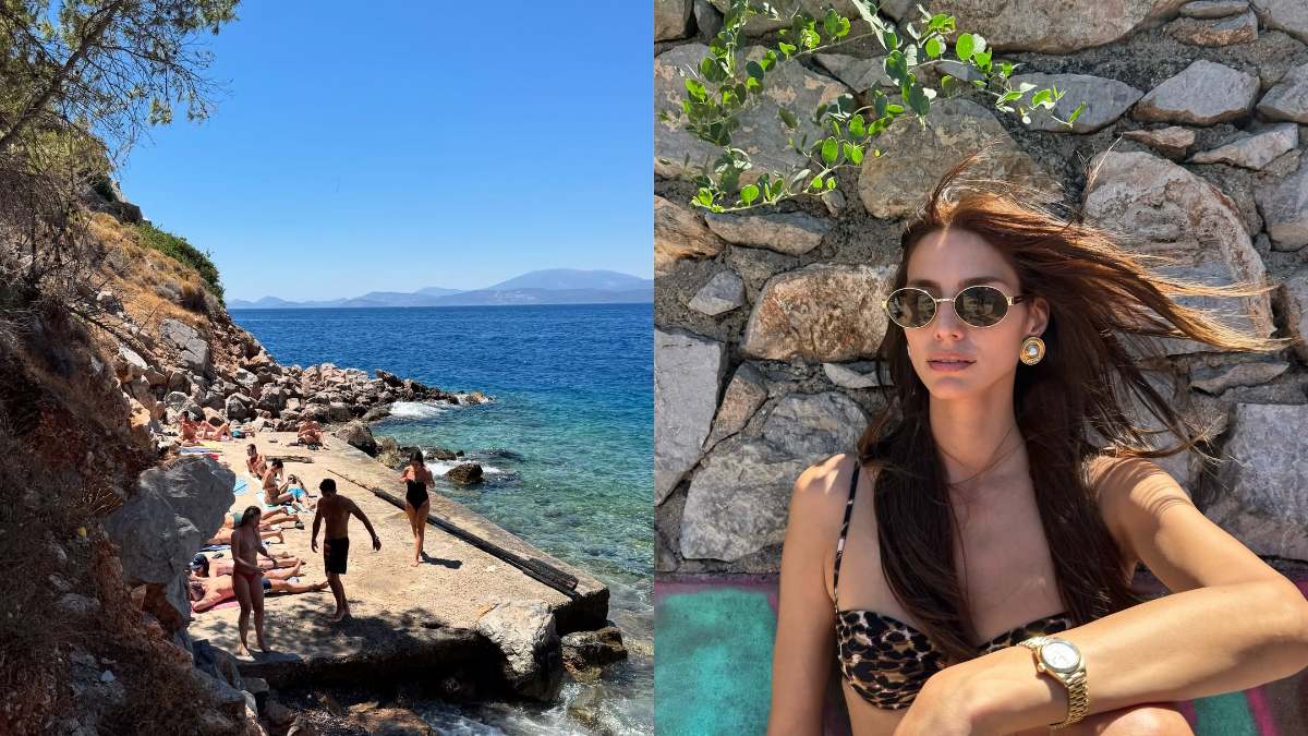 Ηλιάνα Παπαγεωργίου στην Ύδρα