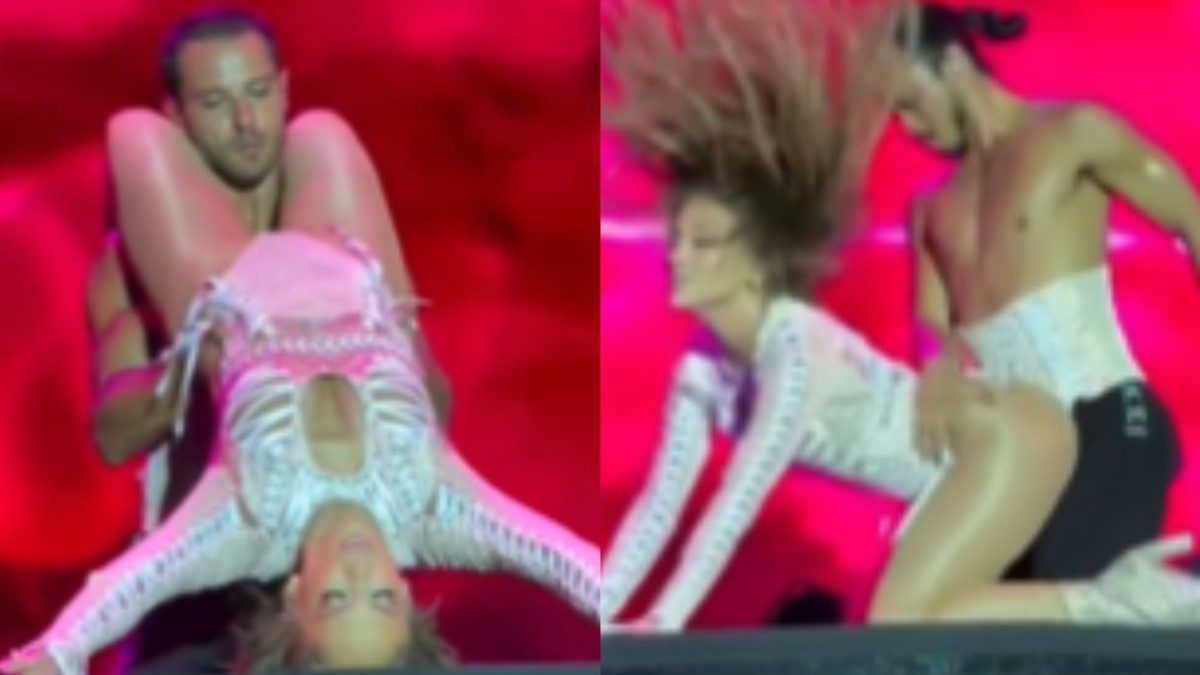 Η Jennifer Lopez σε συναυλία της