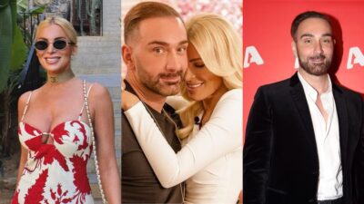 Η Κατερίνα Καινούργιου με τον Νίκο Κοκλώνη