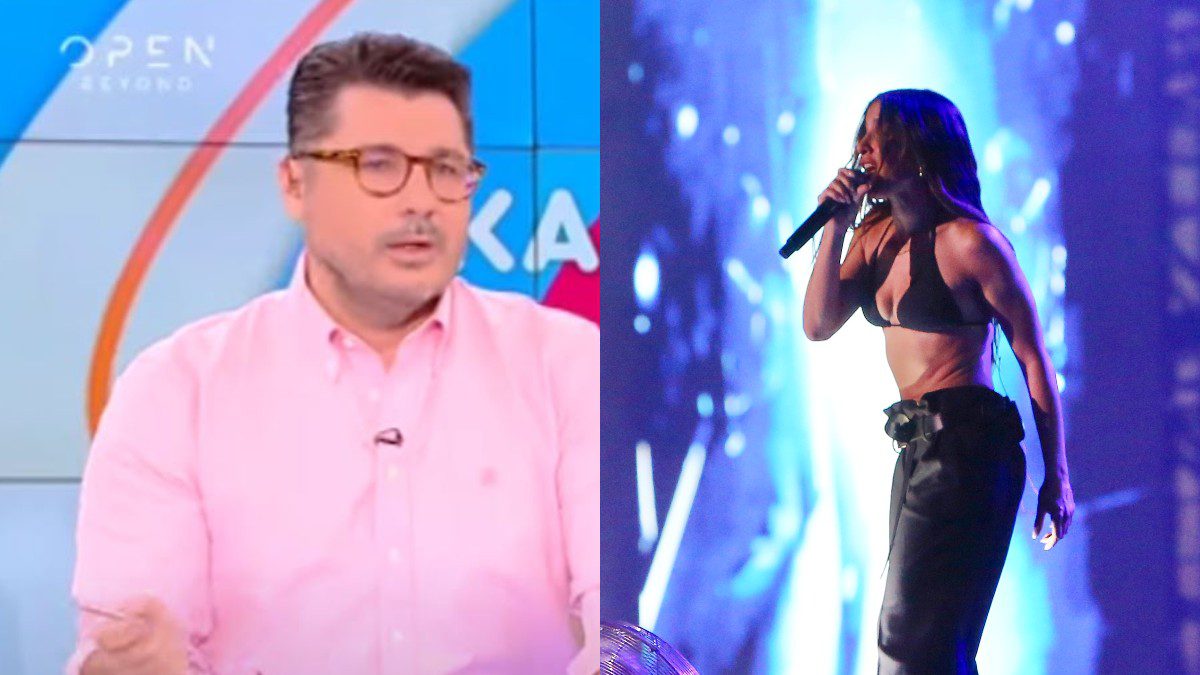 Ο Λάμπρος Κωνσταντάρας και η Μαρίνα Σάττι