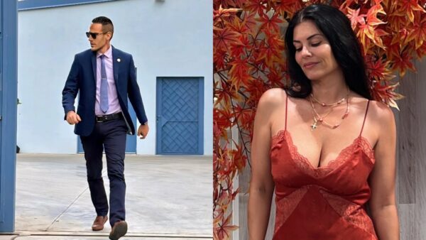 Η Μαρία Κορινθίου με τον επιχειρηματία