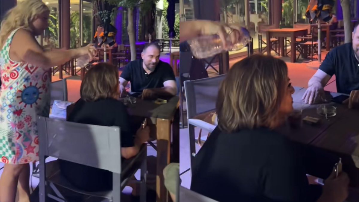 Η Δανάη Μπάρκα και η Βίκυ Σταυροπούλου