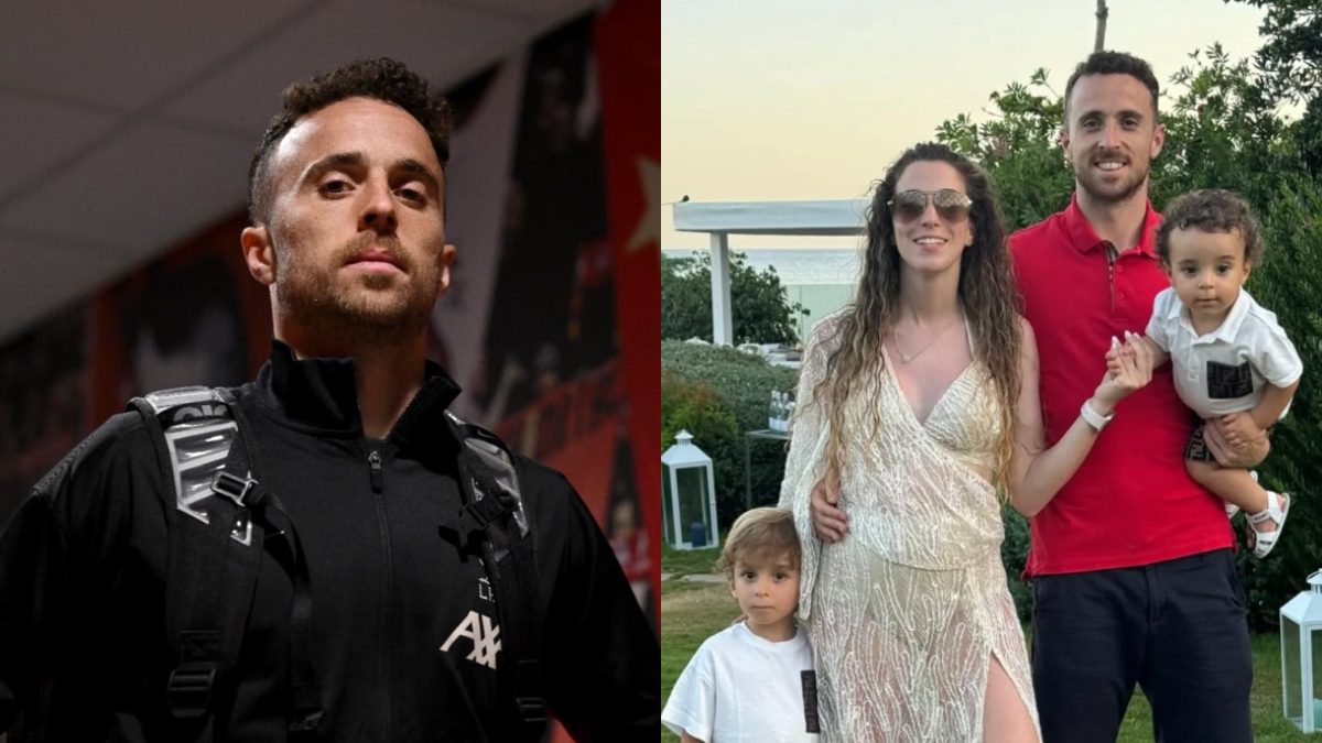 Ο Ντιόγκο Ζότα και η οικογένειά του