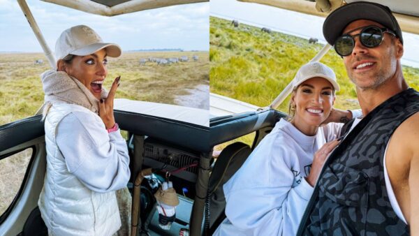 Η Αθηνά Οικονομάκου και ο Μπρούνο Τσερέλα έκαναν σαφάρι στην Αφρική