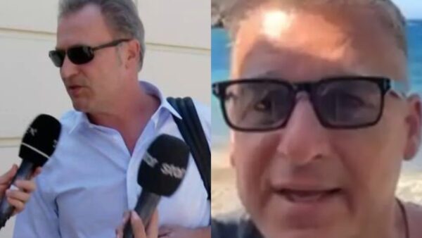 Ο Δημήτρης Οικονόμου και ο Γιώργος Λιάγκας