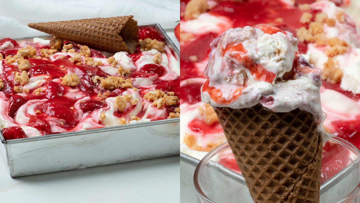 Παγωτό cheesecake