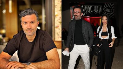 Ο Γιώργος Παπακώστας με τη σύντροφό του, Φωτεινή