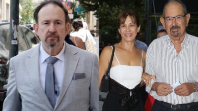 Ο Γιάννης Παπαμιχαήλ, η Έφη Πίκουλα, ο Τάκης Βουγιουκλάκης