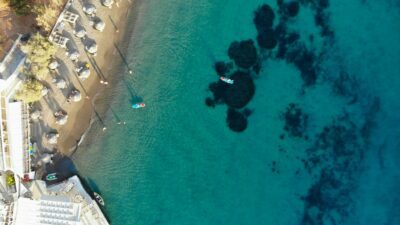 Το νησί της Πάρου από ψηλά