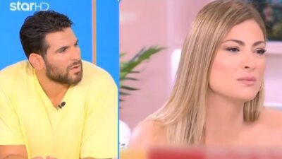 Ο Ετεοκλής Παύλου και η Δέσποινα Καμπούρη