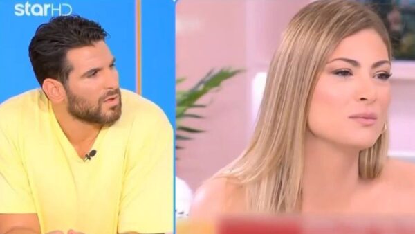 Ο Ετεοκλής Παύλου και η Δέσποινα Καμπούρη