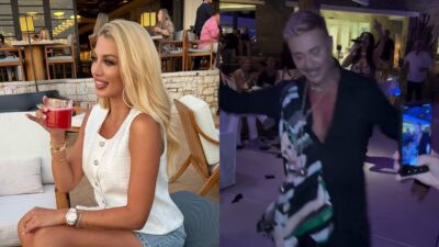 Η Κωνσταντίνα Σπυροπούλου και ο Λάκης Γαβαλάς