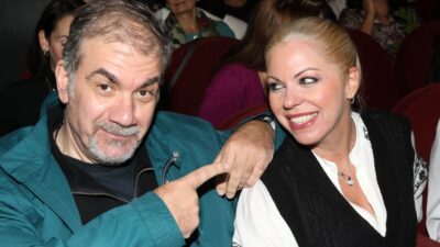 Ο Δημήτρης Σταρόβας και η Άννα Σταθάκη