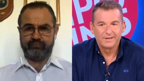 Ο Σταύρος Μπαλάσκας και ο Γιώργος Λιάγκας