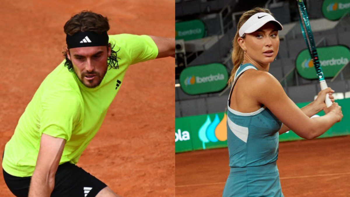 Στέφανος Τσιτσιπάς και Πάουλα Μπαντόσα