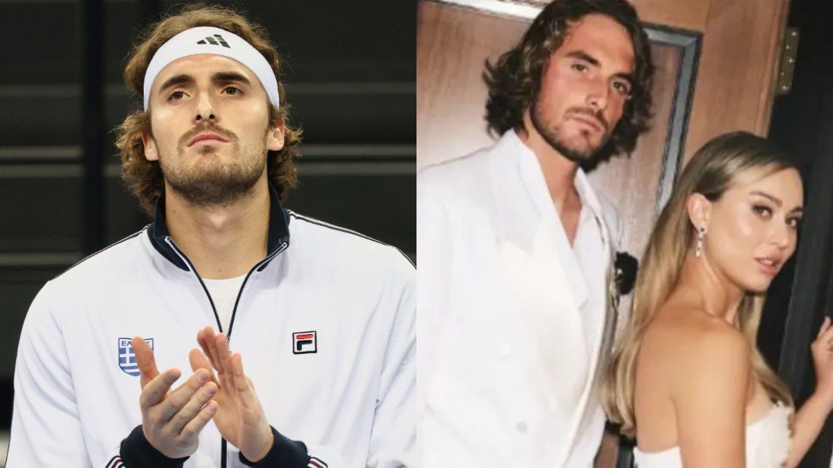 Ο Στέφανος Τσιτσιπάς και η Πάολα Μπαντόσα