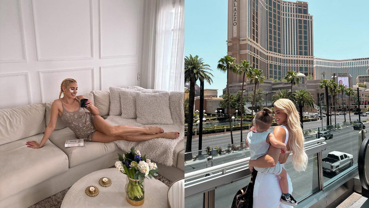 Η Ιωάννα Τούνη στο σπίτι της και σε ταξίδι με τον γιο της