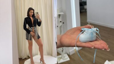 Η Έλενα Τσαγκρινού ξεκίνησε τις προετοιμασίες για τη βάφτιση του γιου της