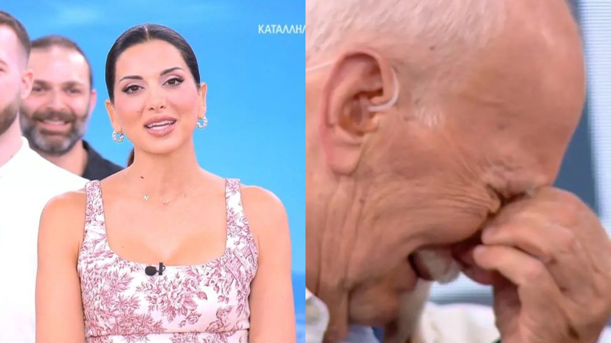 Η Σταματίνα Τσιμτσιλή και ο Γιώργος Παπαδάκης που κλαίει