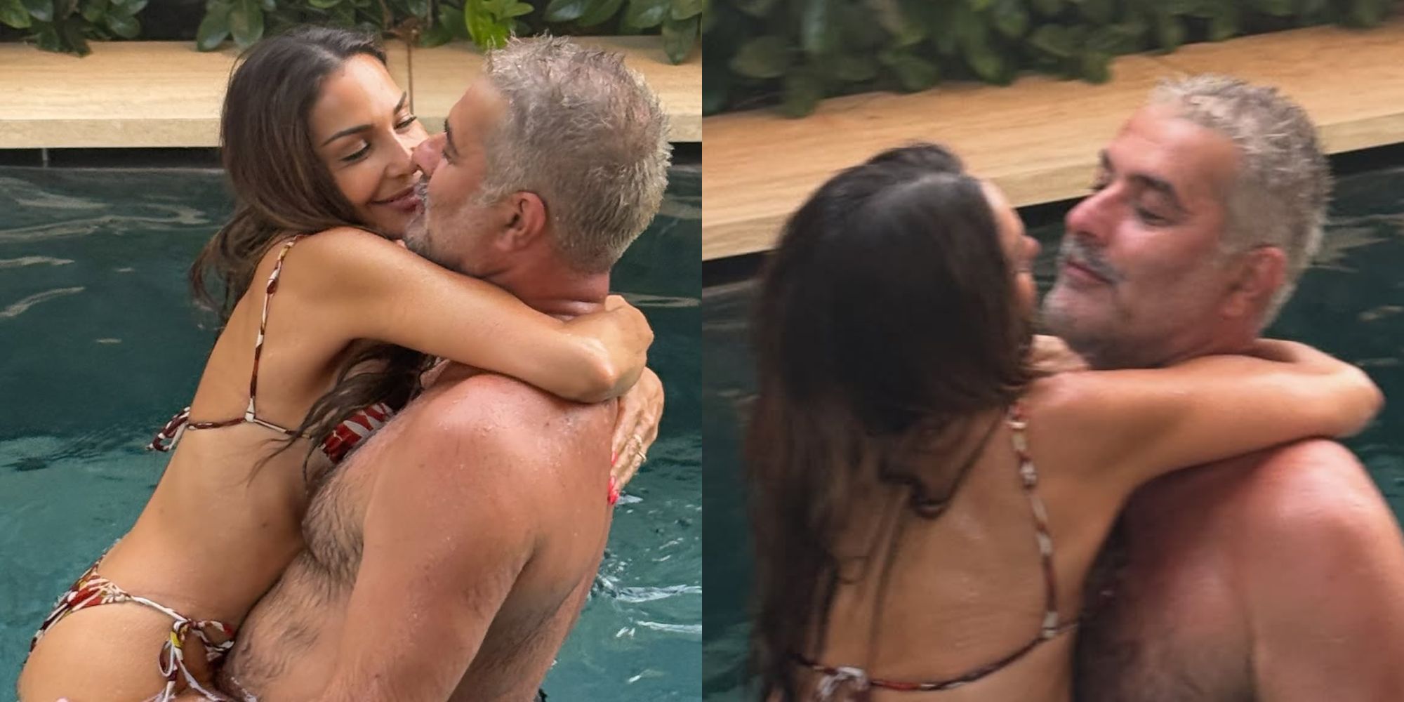 Η Δέσποινα Βανδή με τον Βασίλη Μπισμπίκη