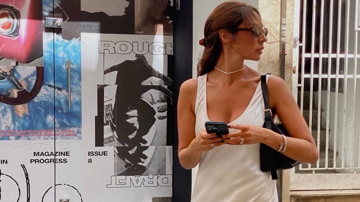 λευκά φορέματα casual