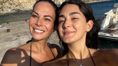 Η Εύη Βατίδου με την κόρη της, Μάιρα Κούγια