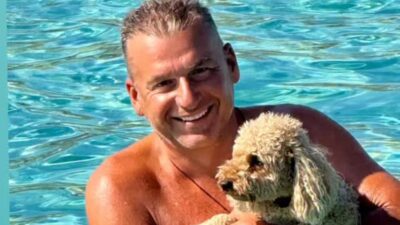 Ο Γιώργος Λιάγκας στις διακοπές του