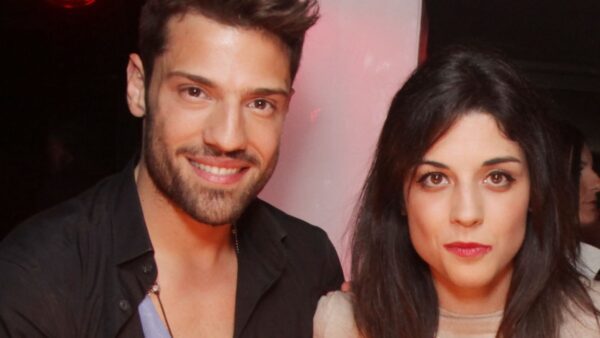 Ο Κωνσταντίνος Αργυρός με την αδερφή του, Κατερίνα