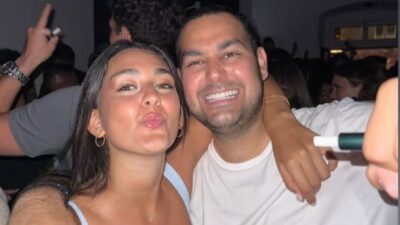 Ο Χρίστος Κούγιας με την αδερφή του Μάιρα