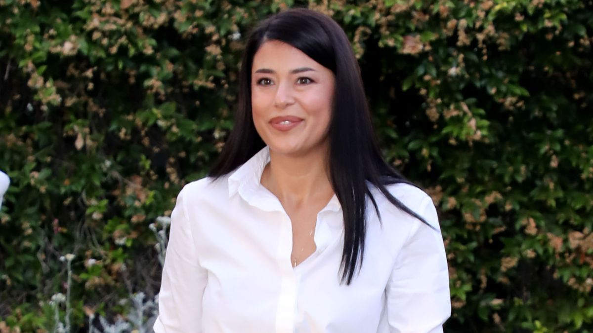 Η Αφροδίτη Λατινοπούλου σε δημόσια εμφάνισή της