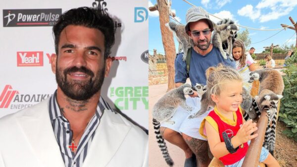 Ο Δημήτρης Αλεξάνδρου με τον γιο του, Πάρη