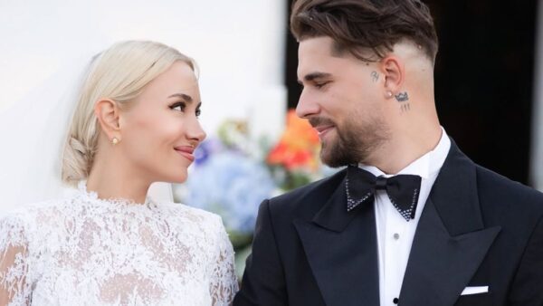 Η Αλεξία Κεφαλά και ο FY στον γάμο τους