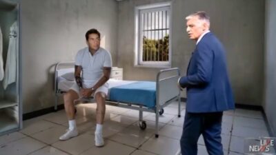 Ο Νίκος Ευαγγελάτος και ο Γιώργος Μαζωνάκης