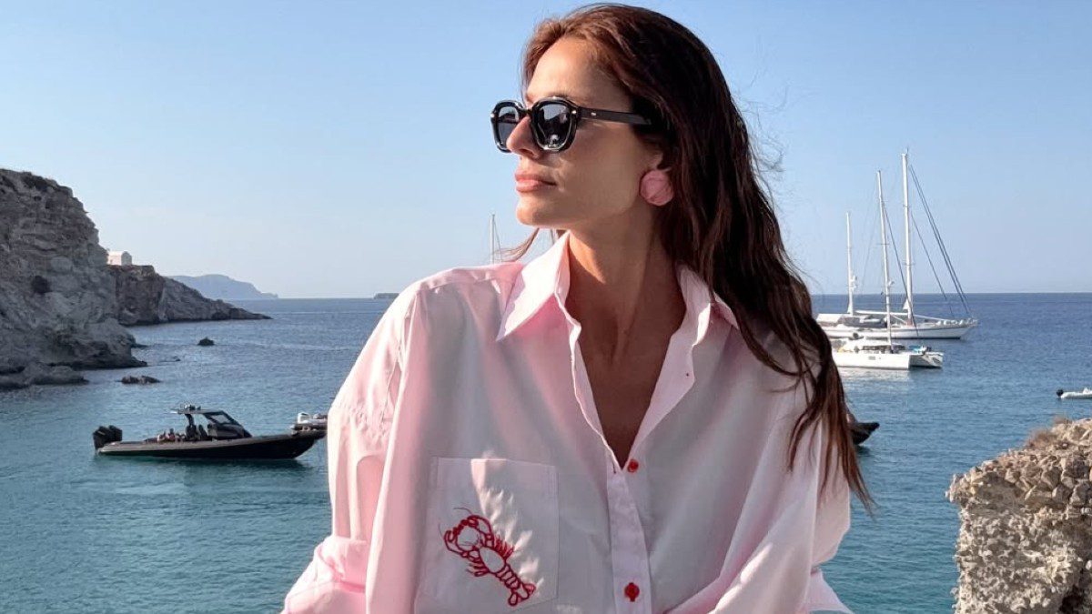 H Ηλιάνα Παπαγεωργίου στην Κίμωλο