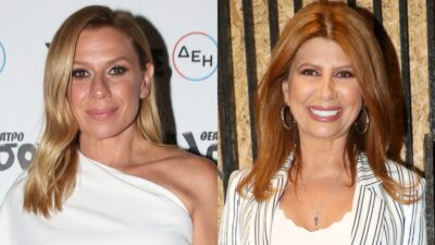 Η Ζήνα Κουτσελίνη και η Κατερίνα Καραβάτου