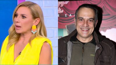 Η Κατερίνα Καραβάτου και ο Κρατερός Κατσούλης