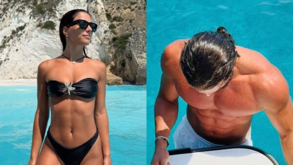 Ο Κωνσταντίνος Βασάλος και η Δανάη Βαρθολομάτου