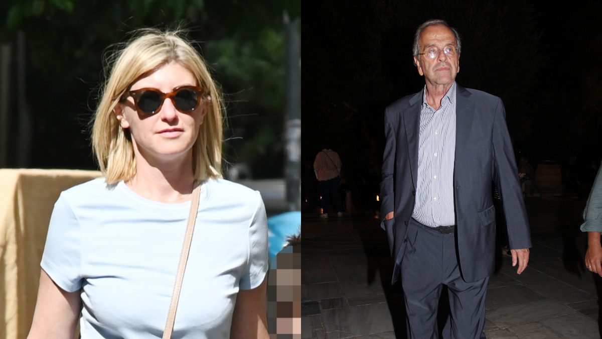 Η Σία Κοσιώνη και ο Αντώνης Σαμαράς