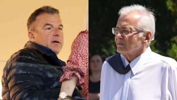 Ο Γιώργος Λιάγκας και ο Δημήτρης Κωνσταντάρας