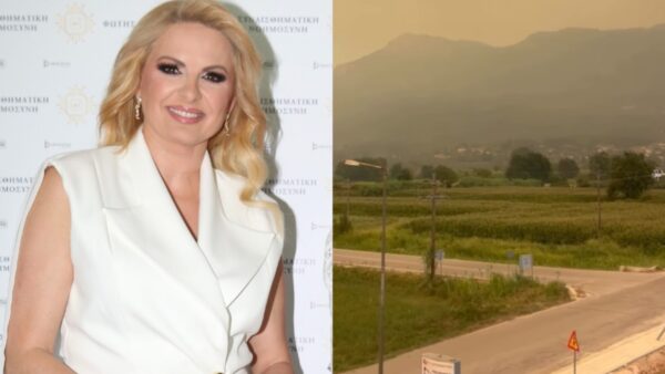 Η Μάγδα Τσέγκου μιλά για τη φωτιά στην Πρέβεζα