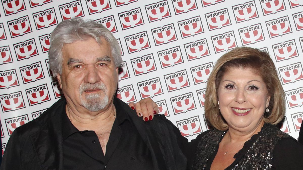 Η Λένα Μαντά και ο σύζυγός της