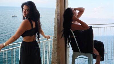 Η Μαρία Κορινθίου στο Μπάρι