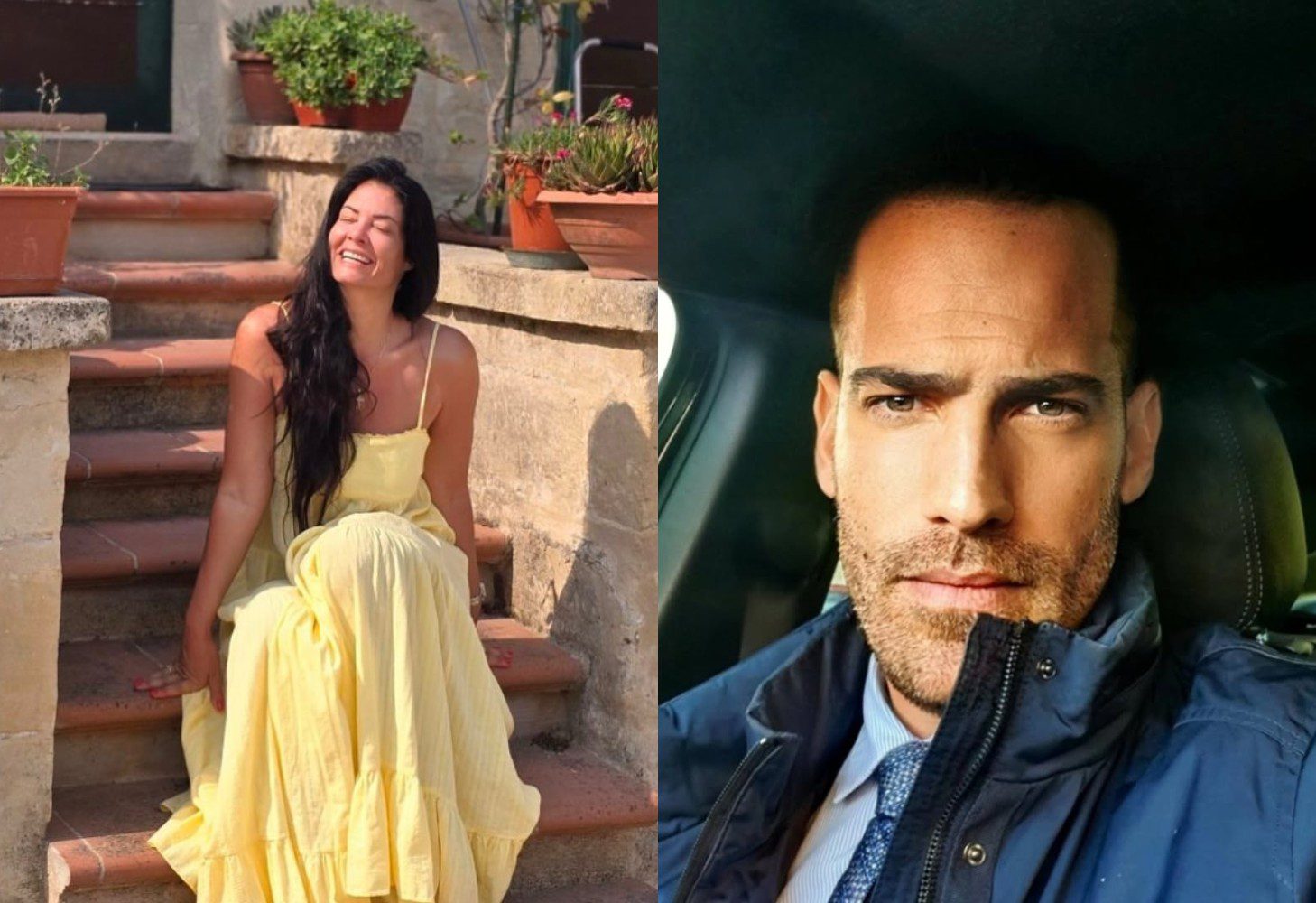 Ο Γιώργος Καραθανάσης και η Μαρία Κορινθίου