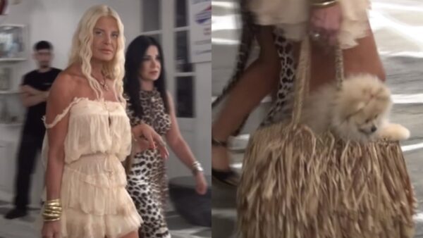 Η Μαρίνα Σταυράκη στη Μύκονο