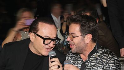 Ο Γιώργος Μαζωνάκης και ο Λευτέρης Πανταζής