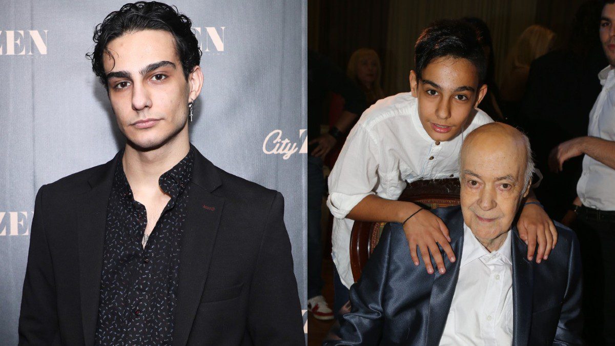 Ο Ανδρέας Μπάρκουλης και ο γιος του, Νίκος